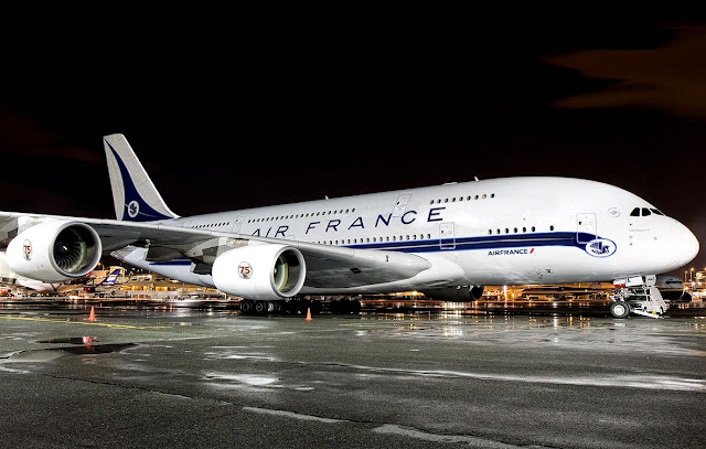 a380 air france special livery