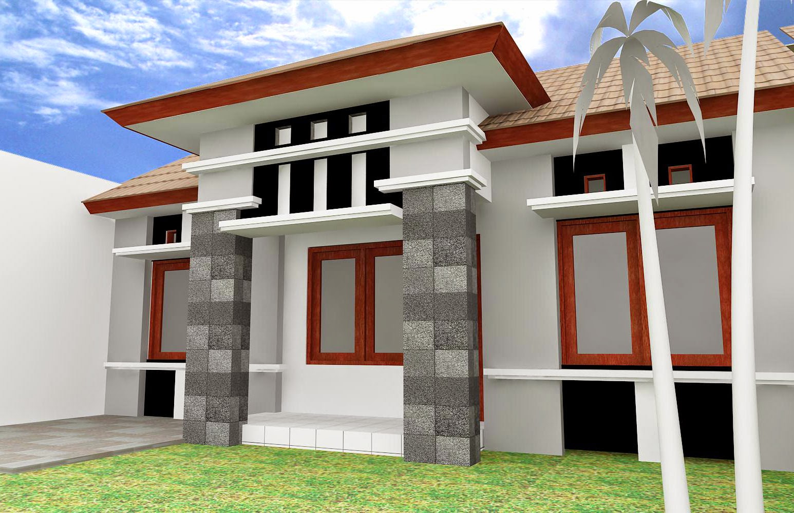 Desain Pilar  Depan Rumah Info Lowongan Kerja ID