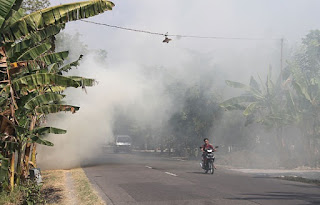 KECELAKAAN AKIBAT PEMBAKARAN JERAMI