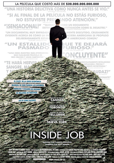 La Calle Lipova: Frases de la película INSIDE JOB