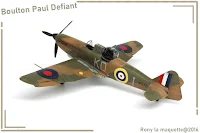 Boulton Paul Defiant d'Airfix au 1/48.