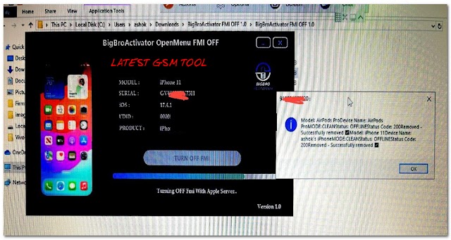 BigBroActivator OPENMENU Auto FMI OFF AUTO V1.0