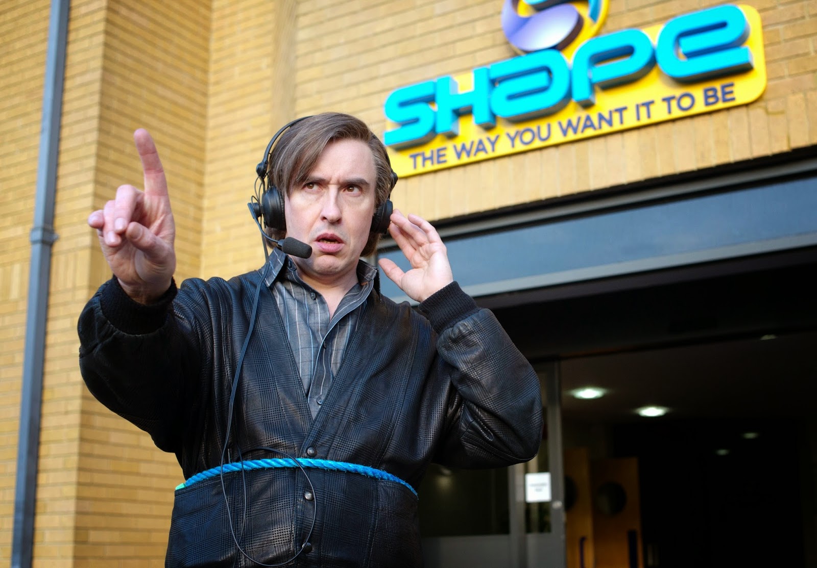 Alan Gordon Partridge is a fictional character portrayed by English comedian Steve Coogan and invented by Coogan, Armando Iannucci, and other show writers for the BBC Radio 4 programme On The Hour. A parody of both sports commentators and chat show presenters, among others, the character has appeared in two radio series, three television series and numerous TV and radio specials, including appearances on BBC's Comic Relief, which have followed the rise and fall of his fictional career. A feature length film featuring the character, Alan Partridge: Alpha Papa, was released in August 2013.