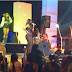Tiwa Savage performing on stage with her pregnancy (PHOTOS)
