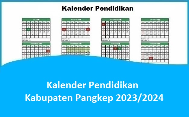 Kalender Pendidikan Kabupaten Pangkep 2023/2024