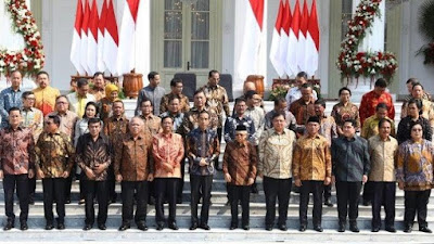 Nama-Nama Menteri Kabinet Indonesia Maju 2019-2024