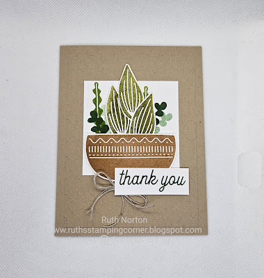 stampin up, planted paradise