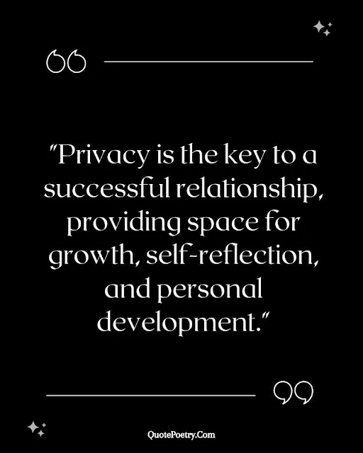 Quotes About Privacy In A Relationship