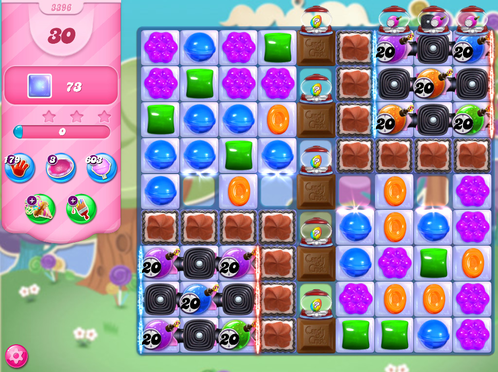 Candy Crush Saga level 3396