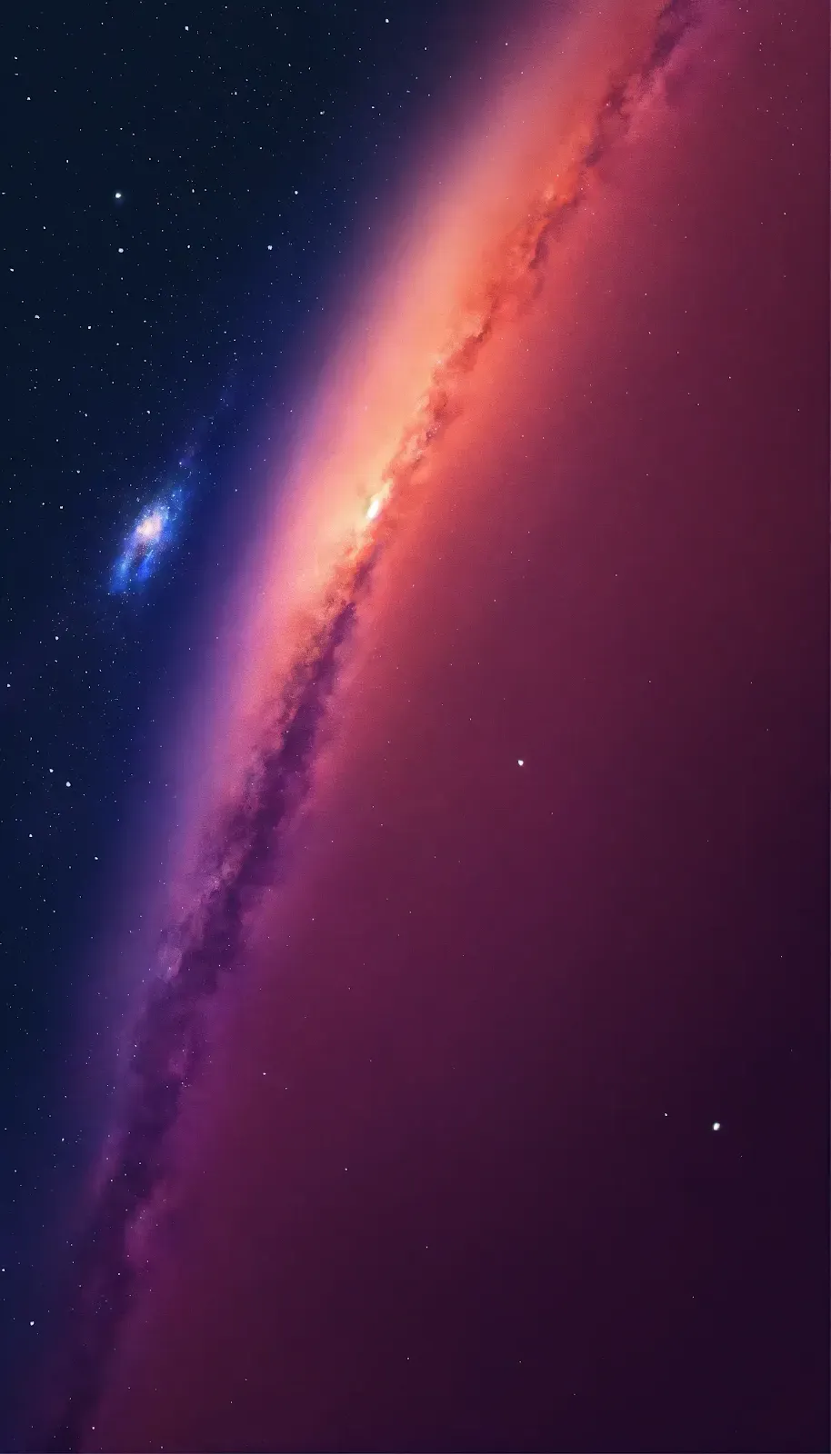 Minimalist Galaxy: A Cosmic Masterpiece