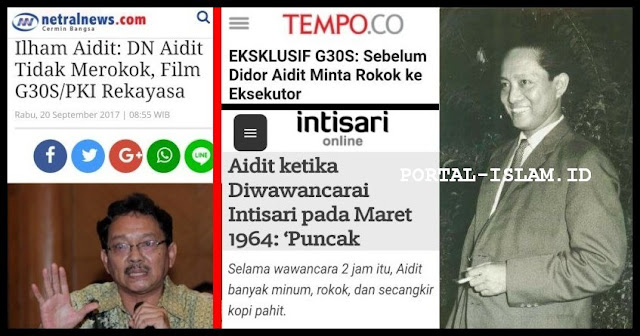 3 FAKTA SEJARAH INI MEMBANTAH Pernyataan Bahwa Aidit Tidak 