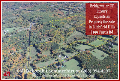 This first class 138 acres Bridgewater CT luxury equestrian property for sale is perfect for your exquisite farm.