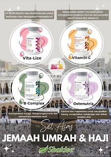 Suplemen Vitamin Untuk Persiapan Jemaah Ibadah Haji dan Umrah