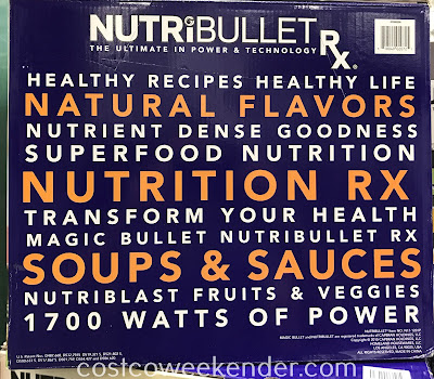 NutriBullet Rx 12-piece set: great for any kitchen