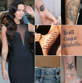 Megan Fox tattoo