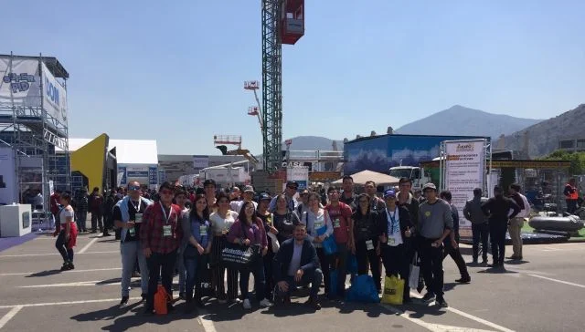 Alumnos de Santo Tomás participaron en ExpoEdifica