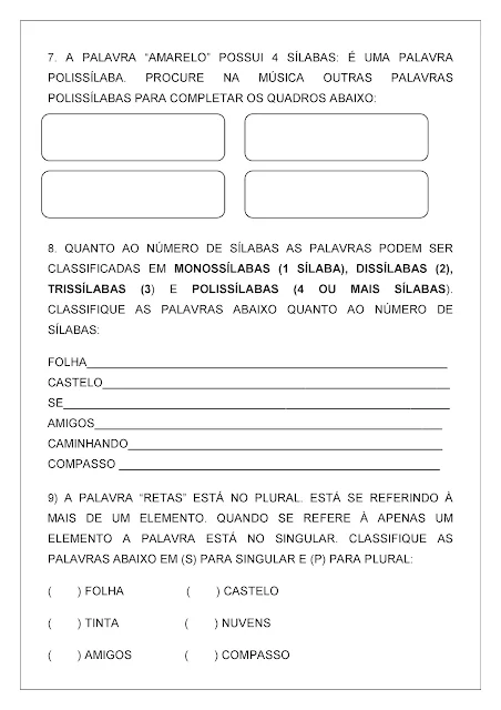 apostila para trabalhar textos diversos