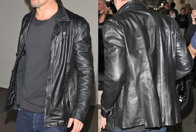 Gambar Jaket Kulit Brad Pitt