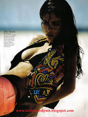 Katarina Ivanovska sizzles in Elle Magazine June 2009
