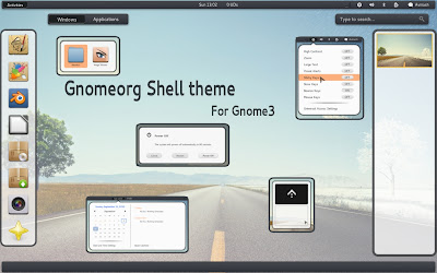 gnomeorg GNOME Shell theme