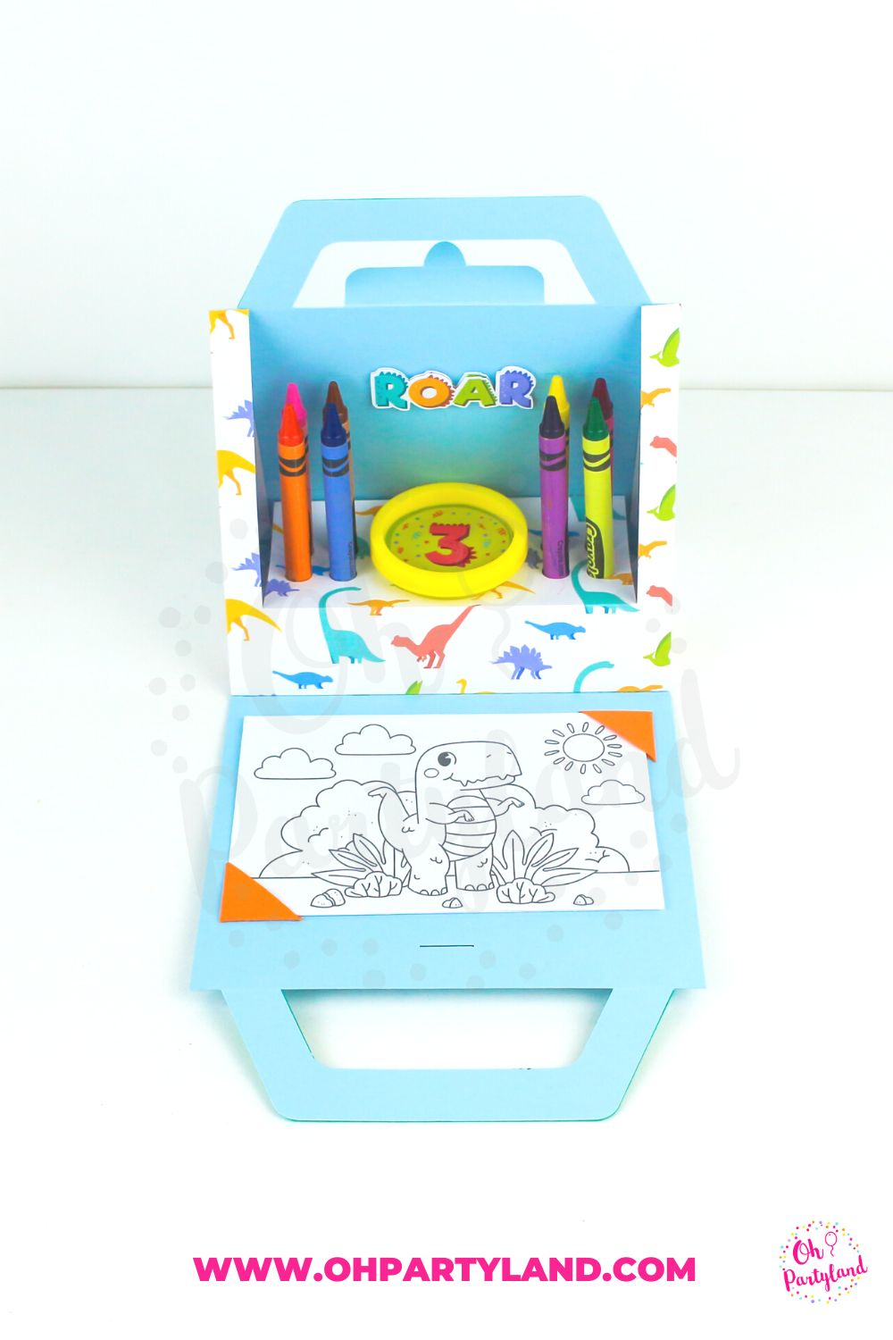 play doh and crayon box template