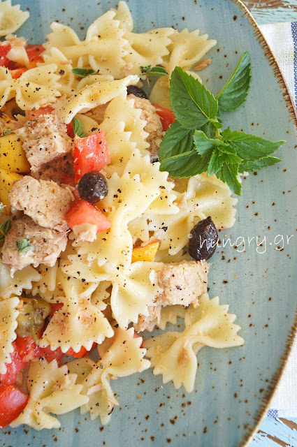 Farfalle with Tuna & Caper