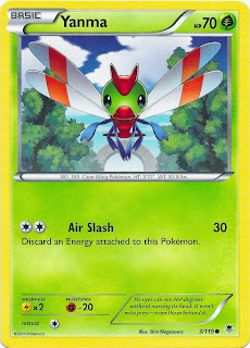 Yanma Phantom Forces Pokemon Card