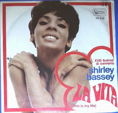 Sanremo 1968 - Shirley Bassey - Elio Gandolfi - LA VITA, accordi, testo, video, karaoke, midi