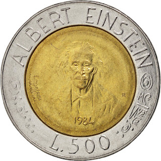 San Marino Coins 500 Lire Albert Einstein