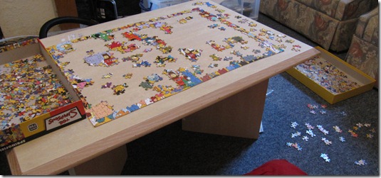 Simpsons 750 piece jigsaw puzzle