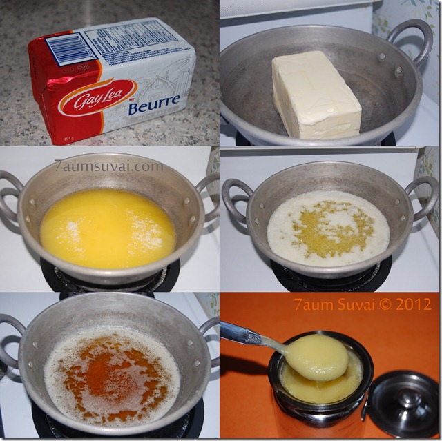 Ghee process