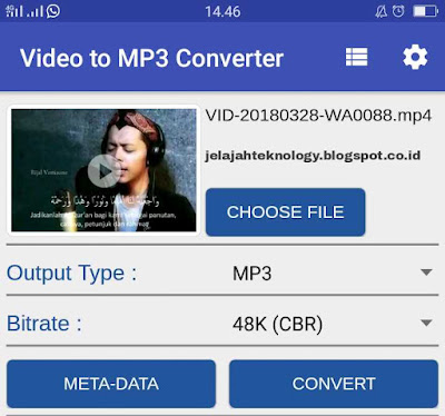  Bisakah mengubah file berformat video yang di  Converter you tube mp3 untuk Android