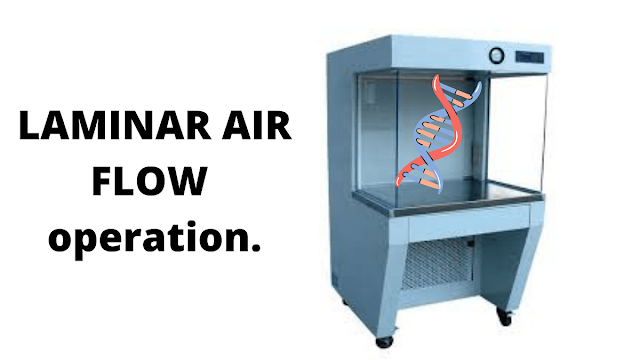 Standard operating procedure of Laminar Air flow