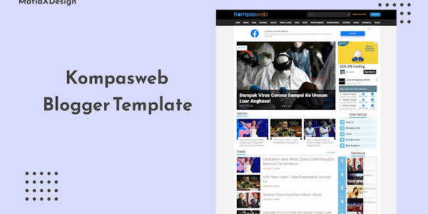Kompasweb Blogger Template Free Download