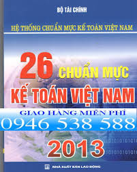  tiêu chuẩn kế toán mới