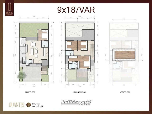 jual rumah quantis signature