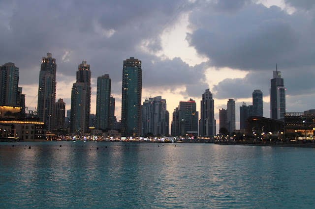 Dubai skyline on kaunis