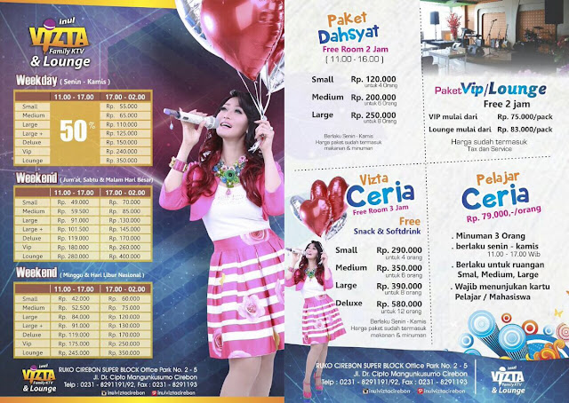 Promo Paket dan Harga Karaoke Inul Vizta Cirebon