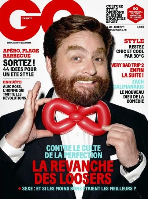 zach galifianakis gq 2011. Zach Galifianakis, GQ France