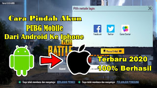 Cara Memindahkan Akun PUBG Mobile Android Ke Iphone