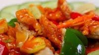 Resep Masakan Ayam Udang Asam Manis