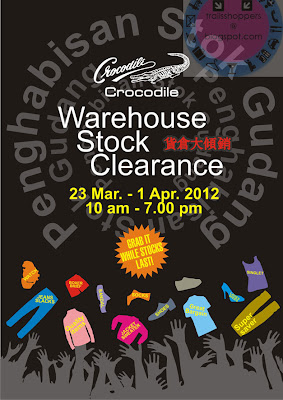 Crocodile Warehouse Stock Clearance 2012 pj