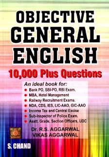 Download Objective General English book by R.S Aggarwal in PDF 
