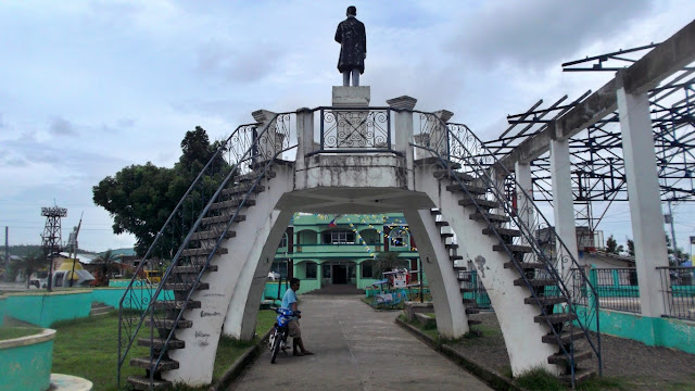 Jose Rizal Monument at Balangiga Town Plaza