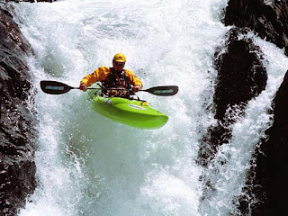 Kayaking waterfalls carries a high degree of adventure, and risk