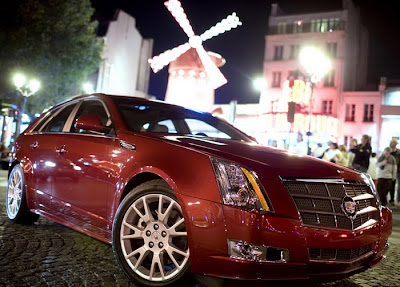 2010 Cadillac CTS Sport Wagon Front Side View