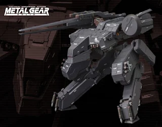 Plamo 1/100 Metal Gear REX [ Black Ver. ] - Metal Gear Solid, Kotobukiya