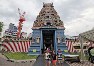 Barrio Indio o Little India, Singapur.  Sri Srinivasa Perumal Temple.