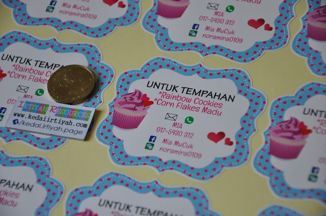 tempah sticker murah kahwin produk product perniagaan bisnes majlis bulat warna #stickerwarnakedaiirtiyah #sayajual #sayajualsticker #stickerproduk #stickerproduct #stickermurah #tempahsticker #kedaisticker #stickerbirthday #stickerkahwin