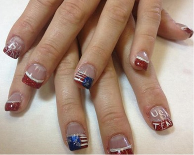 Olympic Nail Art 2012